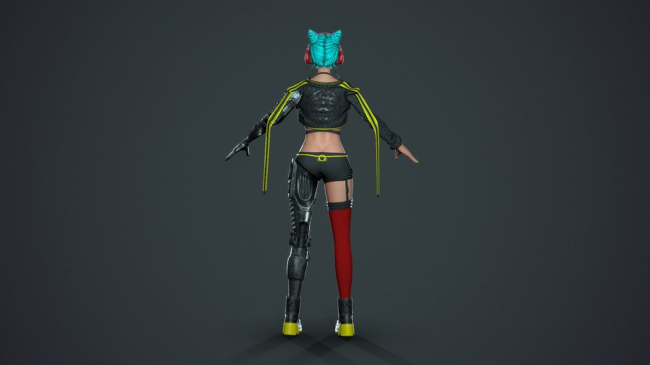 Cyberpunk Sniper Girl📱 - изображение 3